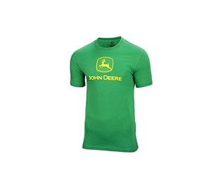 JOHN DEERE T-shirt avec logo vert classique, vert, XL