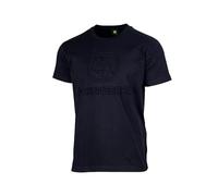 JOHN DEERE T-shirt noir pour homme, coupe droite, manches courtes, logo en relief, tailles S, M, L, XL, 2XL, 3XL, Noir , 3XL