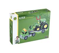 Theo Klein 3908 Transporteur avec Tracteur John Deere I Tournevis I Dimensions : 36 cm x 10,50 cm x 17 cm I Jouet pour Enfants à partir de 3 Ans