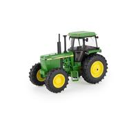 John Deere Tracteur Prestige Collection 4250 à l'échelle 1/32 - Corps réplique en métal moulé sous pression avec essieu avant FWA et roues arrière simples - Collection adulte - À partir de 14 ans