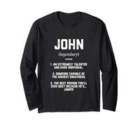 John Definition Funny Talented Great Cosplay for Johnny Manche Longue