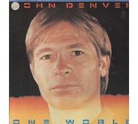 JOHN DENVER - ONE WORLD LP (VINYL ALBUM) ITALIAN RCA 1986