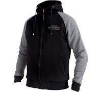 John Doe 2Color Capuche, noir/gris, Taille XS