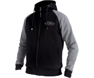 John Doe 2Color Capuche, noir-gris, taille XS pour homme