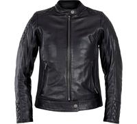 John Doe Adina, veste en cuir pour femmes XL Noir Noir