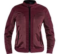 John Doe Aero Mesh, veste textile femme L Rouge Foncé Rouge Foncé