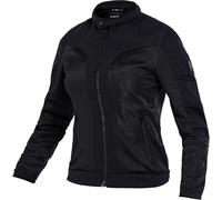 John Doe Aero Mesh, veste textile femme L Noir Noir