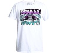 John Doe Braaaap V2.0, t-shirt L Blanc/Turquoise/Mauve Blanc/Turquoise/Mauve