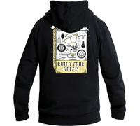 John Doe BYD II, Sweat à capuche 3XL Noir/Jaune/Blanc Noir/Jaune/Blanc
