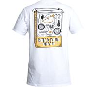 John Doe BYD II, t-shirt 3XL Blanc/Noir/Jaune Blanc/Noir/Jaune