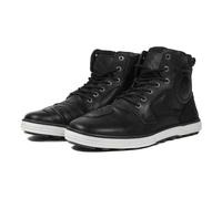 John Doe Chaussures moto Shifter XTM, protection trois points, cuir de vache, semelle antidérapante