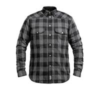 John Doe Motoshirt, chemise/veste textile XXL Gris/Noir Gris/Noir
