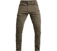 John Doe Defender Mono Pantalon textile moto, vert, taille 32