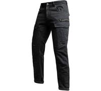 John Doe Defender Mono Pantalon textile de moto de dames, noir, Taille 27