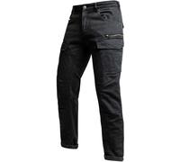 John Doe Defender Mono Pantalon textile de moto de dames, noir, Taille 27
