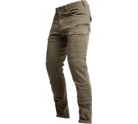 John Doe Defender Mono Pantalon textile de moto de dames, olive, Taille 26