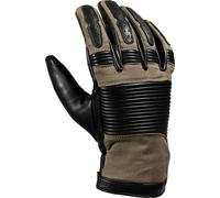John Doe Durango Gants de moto, noir-vert-brun-beige, taille M pour homme