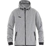 John Doe Hoodie XTM, veste en textile 4XL Gris Clair Gris Clair
