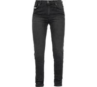 John Doe Jane High Mono XTM Jeans moto pour dames, Lavis noir, Taille 26/32