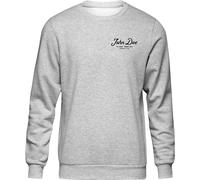 John Doe JD Lettering, sweat-shirt 3XL Gris/Noir Gris/Noir