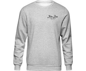 John Doe JD Lettering, sweat-shirt XL Gris/Noir Gris/Noir