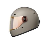 John Doe JD/ONE Casque Moto Intégral Classique Frozen Titanium