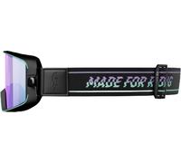 John Doe JD/One Made for Riding Lunettes de motocross, noir/violet, Taille unique