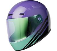 John Doe JD/One Spectral Casque, noir-turquoise-pourpre, taille XS pour homme