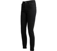 John Doe Luna High Mono Jeans de moto de dames, Lavis noir, Taille 27