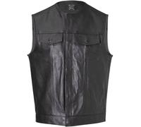 John Doe MC Outlaw Gilet, noir, taille 3XL pour homme