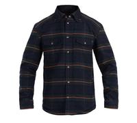 John Doe Motorshirt XTM Vintage Chemise de Moto avec Protections, Vintage Green Blue, XL