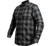 John Doe Motoshirt Chemise, Gris/Noir, Taille XS