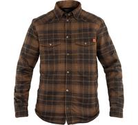 John Doe Motoshirt, chemise/veste textile 3XL Marron Foncé/Noir Marron Foncé/Noir