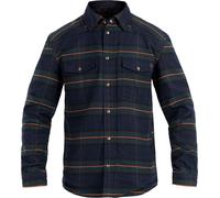 John Doe Motoshirt, chemise/veste textile M Bleu Foncé/Vert Foncé/Orange Bleu Foncé/Vert Foncé/Orange