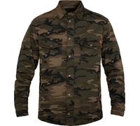 John Doe Motoshirt New Camouflage, chemise/veste textile 4XL Olive/Marron/Noir Olive/Marron/Noir