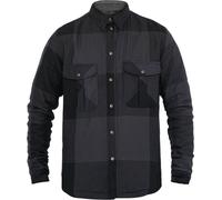 John Doe Motoshirt Big Block, chemise/veste textile L Gris/Noir Gris/Noir