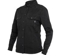 John Doe Motoshirt Basic, chemise/veste femmes XS Noir Noir