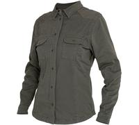 John Doe Motoshirt XTM Chemise de moto de dames, olive, Taille XL