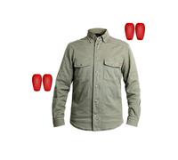 John Doe Motoshirt XTM | Veste de moto | XTM | Insertable Protectors | Breathable | Motorcycle Motoshirt