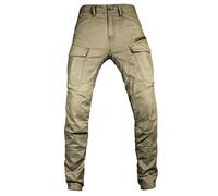 John Doe Pantalon Moto Cargo Stroker XTM,Homme,27/32,Chameau
