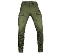 John Doe Stroker Cargo XTM Pantalon textile de moto, vert, taille 34 pour homme