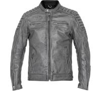 John Doe Storm Blouson en cuir de moto, gris, Taille 5XL