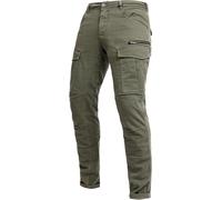 John Doe Stroker Cargo XTM Pantalon textile de moto, olive, Taille 34