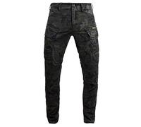 John Doe Stroker Cargo XTM |XTM | Protecteurs insérés | Respirable | Pantalon de Moto Cargo | Pantalon avec Poches latérales