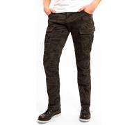 John Doe Stroker XTM, pantalon cargo 31/32 Noir/Vert Foncé (Camouflage) Noir/Vert Foncé (Camouflage)