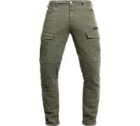 John Doe Stroker Cargo XTM Pantalon textile de moto, vert, taille 32 pour homme