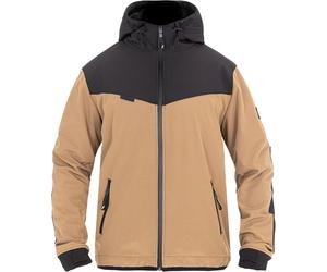 John Doe XTM Hoodie V3 Softshell, veste textile imperméable 5XL Marron Clair/Noir Marron Clair/Noir