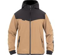 John Doe XTM Hoodie V3 Softshell, veste textile imperméable XS Marron Clair/Noir Marron Clair/Noir