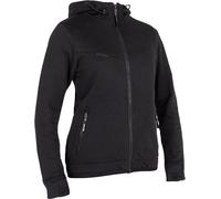John Doe XTM Hoodie V3, veste textile femme M Noir Noir