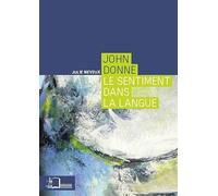 John Donne: Le sentiment dans la langue